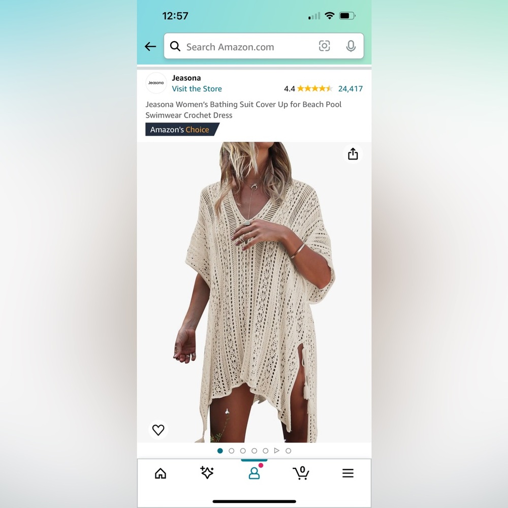 Swim coverup